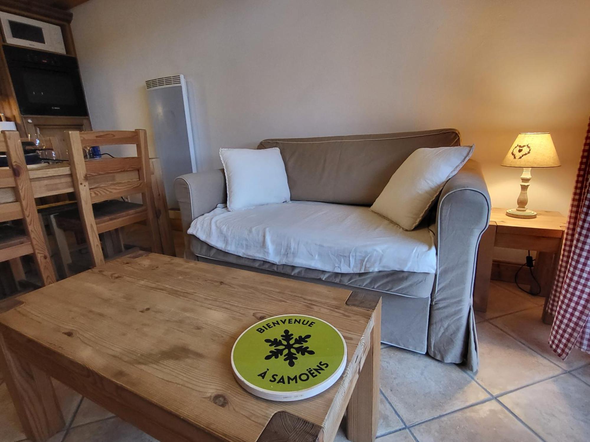 Ecrins A4, 1 Bedroom Apartment With Bunk Room, Central Samoens Bagian luar foto