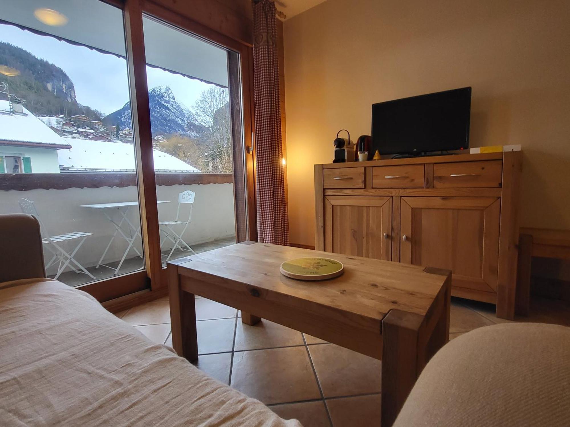 Ecrins A4, 1 Bedroom Apartment With Bunk Room, Central Samoens Bagian luar foto