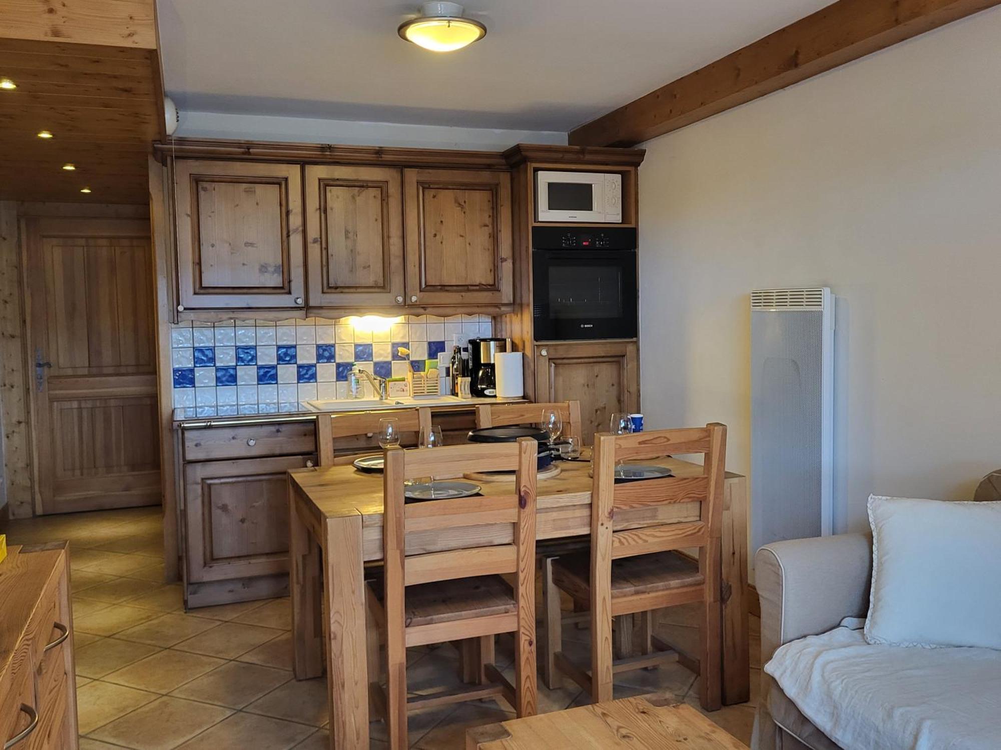 Ecrins A4, 1 Bedroom Apartment With Bunk Room, Central Samoens Bagian luar foto