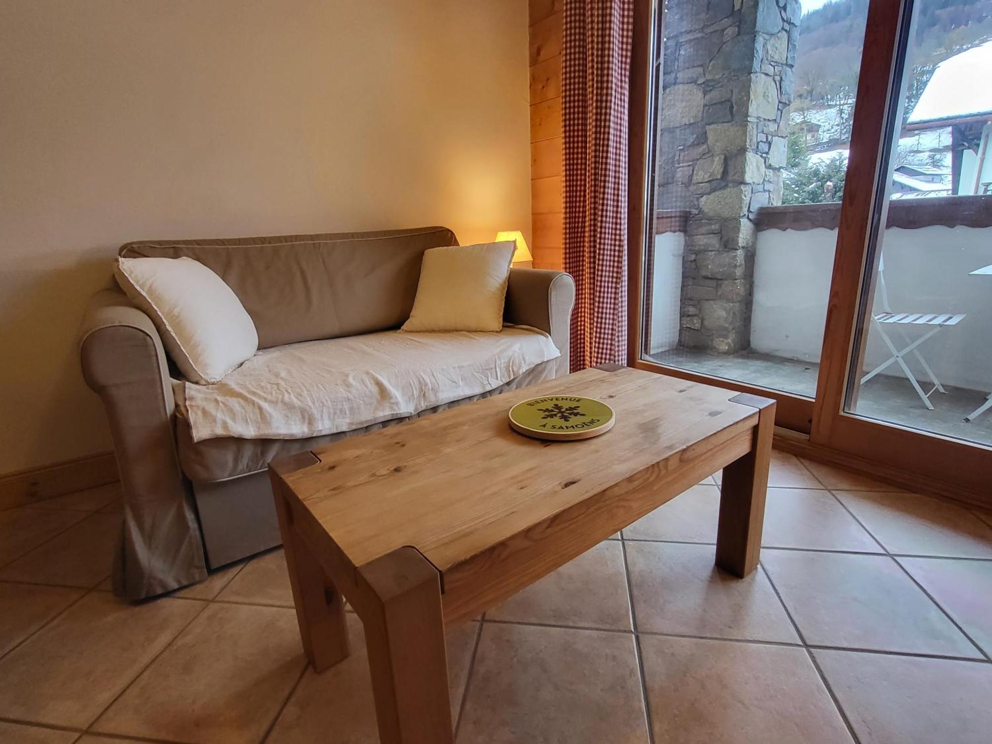 Ecrins A4, 1 Bedroom Apartment With Bunk Room, Central Samoens Bagian luar foto