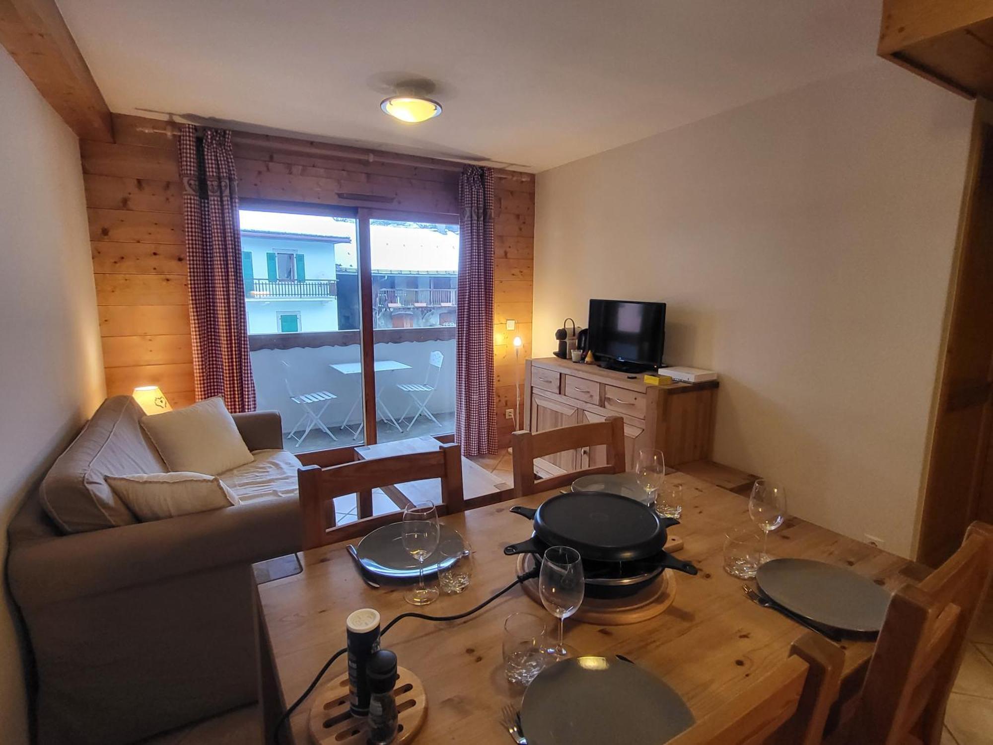 Ecrins A4, 1 Bedroom Apartment With Bunk Room, Central Samoens Bagian luar foto