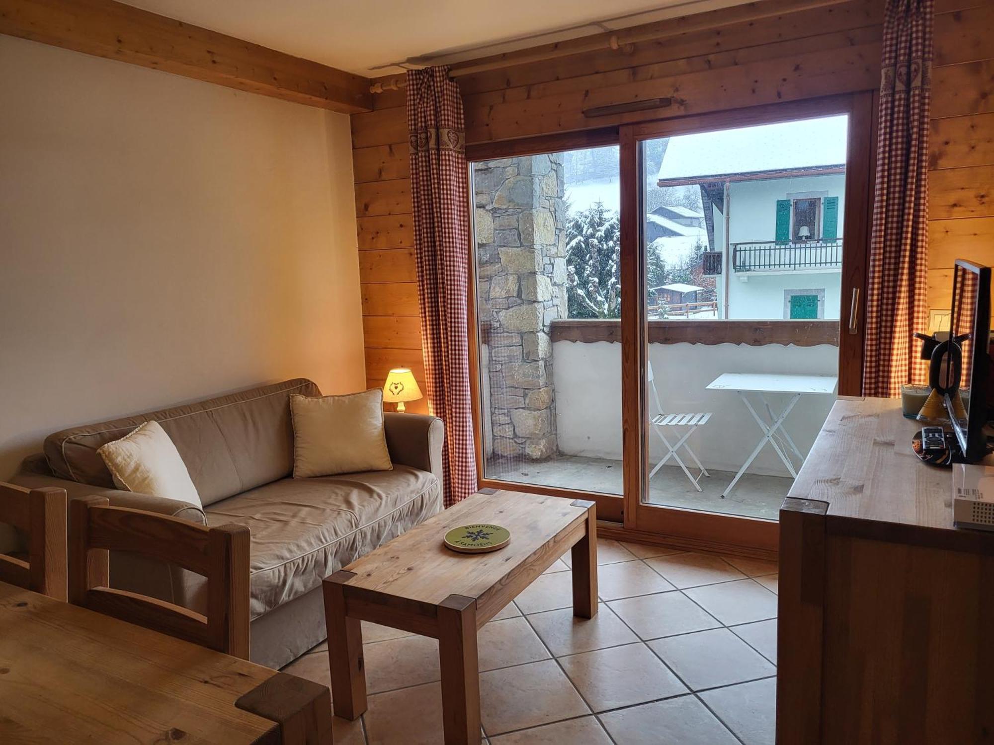 Ecrins A4, 1 Bedroom Apartment With Bunk Room, Central Samoens Bagian luar foto